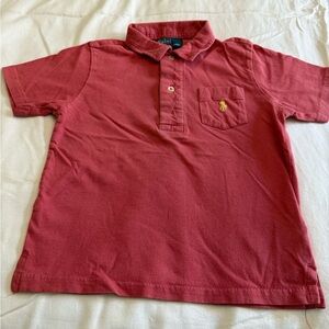 Polo by Ralph Lauren half sleeve peach Tshirt